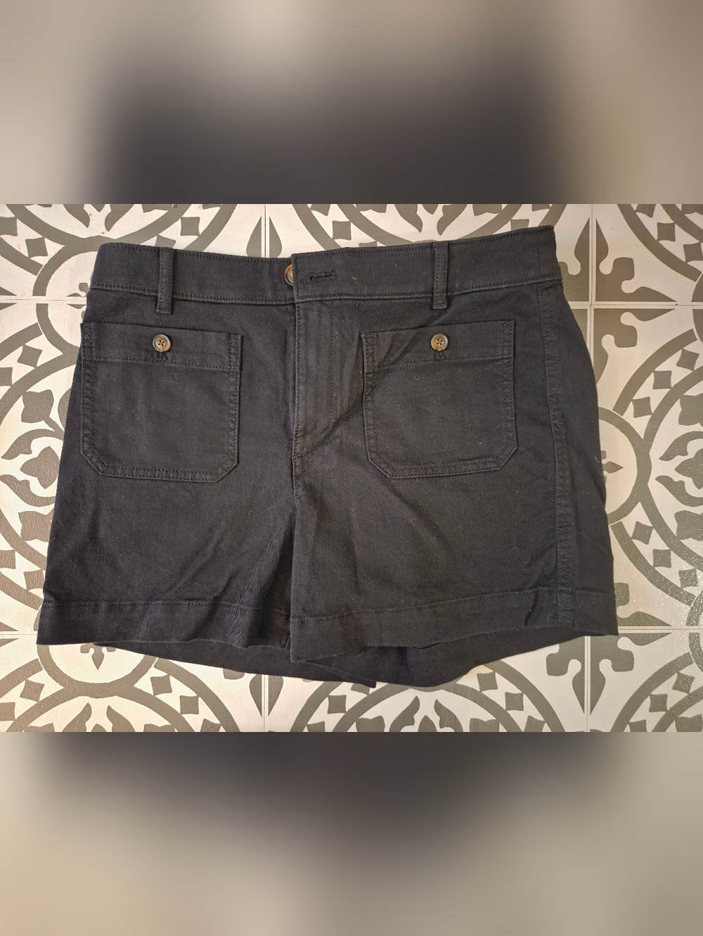 LOFT Black Women's Casual Pocket Shorts